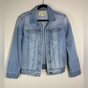 Pilcro Light Blue Denim Jean Jacket Timeless Style - XS - Anthropologie